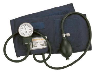 ﻿BP Manual AneroidGauge:High quality – 300mmhg. Bulb & Valve:Latex with 2 valves. Cuff & Bladder:High quality navy blue nylon – easily washable; fully calibrated.