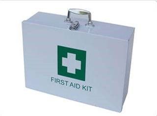 First-aid-metal-box