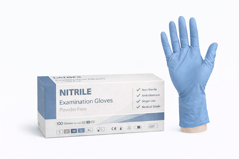nitrile blue nitrile blue