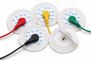 ecg electrode pads and colorful leads ecg electrode pads and colorful leads
