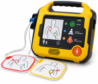 modern aed with training pads modern aed with training pads