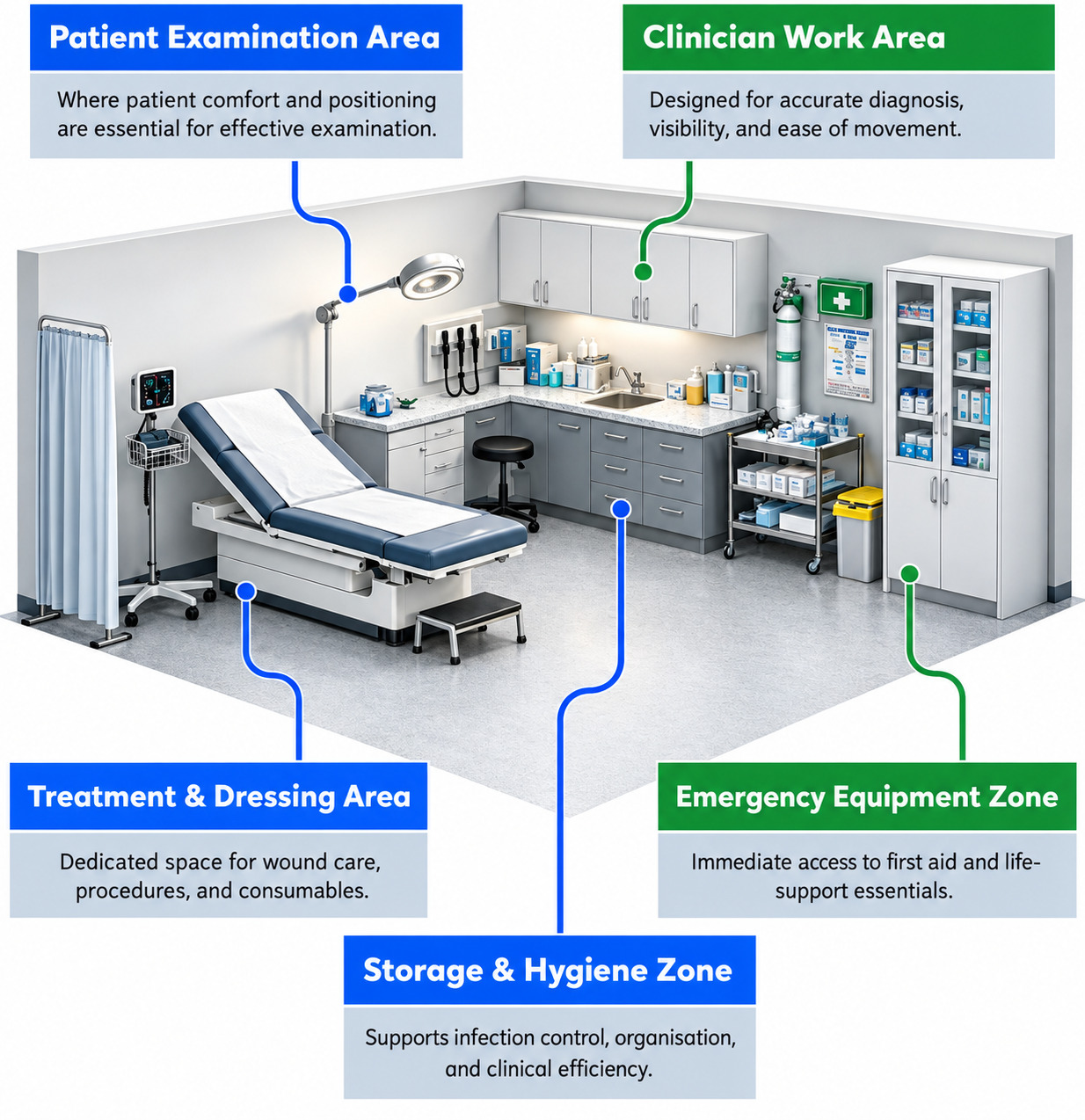 Modern-medical-exam-room-infographic Modern-medical-exam-room-infographic